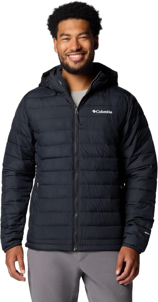 Columbia Men’s Powder Lite Hooded Jacket Hooded Puffer Jacket (pack of 1)