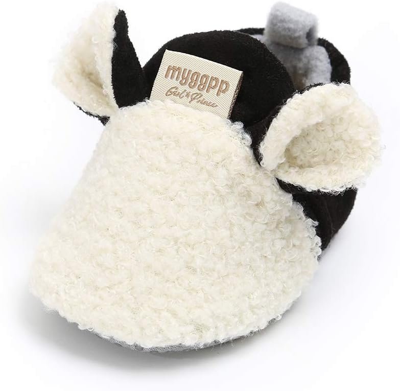 LACOFIA Baby Boys Girls Anti-Slip Soft Sole Winter Warm Booties LACOFIA Baby Boys Girls Anti-Slip Soft Sole Winter Warm Booties