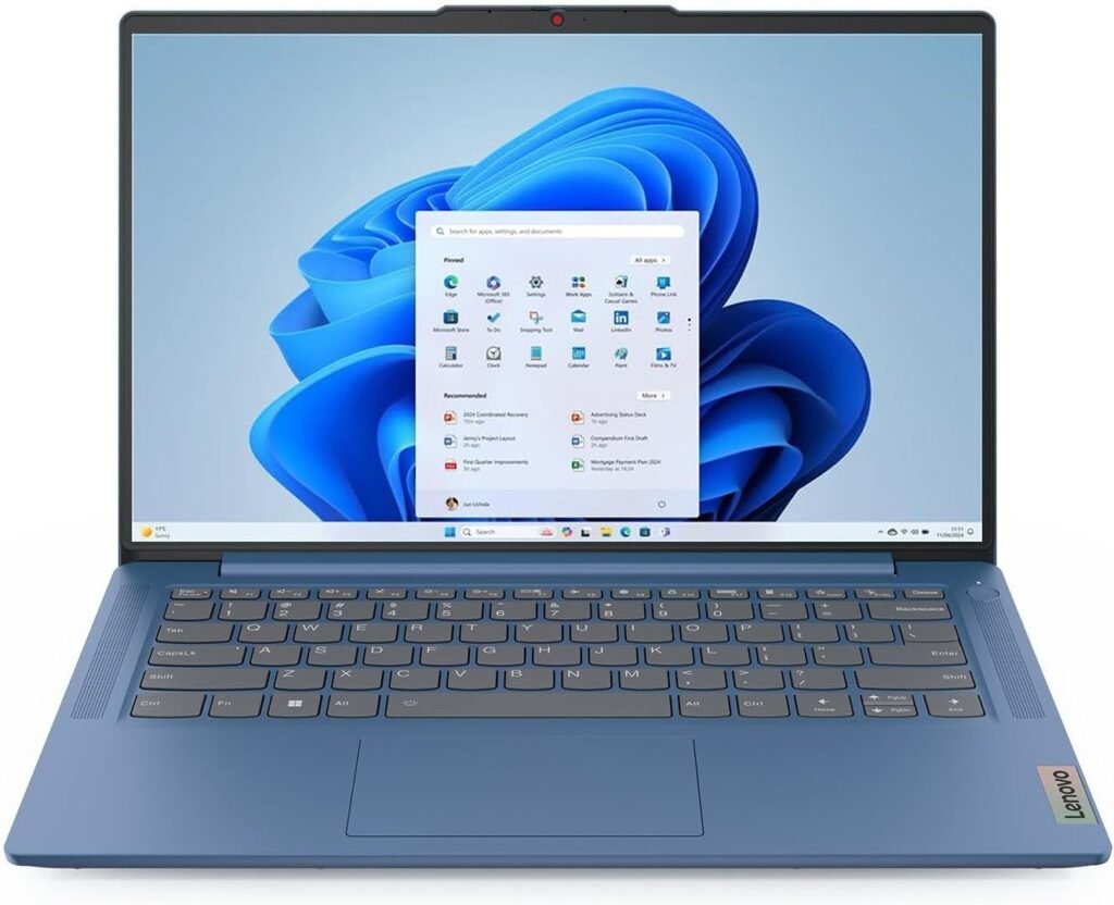Lenovo IdeaPad Slim 3 | 14 inch Full HD Laptop | Intel Core i5-12450H | 16GB RAM | 512GB SSD | Windows 11 Home | Abyss Blue