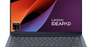 Lenovo IdeaPad Slim 5x | Snapdragon X Plus Powered AI | Copilot+ PC | Up to 19 hours battery life | 14 Inch OLED Full HD | 16GB RAM | 512GB SSD | Windows 11 | Includes Bluetooth Silent Mouse