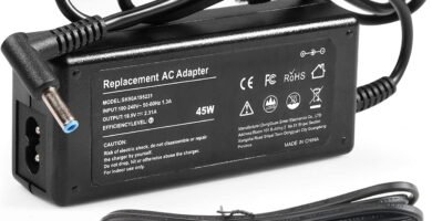 45W Laptop Charger for HP Stream 11 13 14 14s-dq0033sa ‎8B2L2EA, HP Pavilion 11 13 15,HP Envy,Elitebook Folio, Chromebook, Spectre, Ultrabook, Probook 19.5V 2.31A Power Supply (4.5 x 3mm)