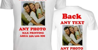 4sold White T Shirts Create Your Own Custom Personalised Mens Kids T Shirt Any Photo Any Text Approx Up to 14″ x 16″ Print Size