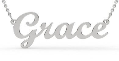 925 Sterling Silver Personalised Name Necklace – Custom Name Jewellery Gift for Women with Gift Box – Choose Name, Font & Finish (Silver, Gold, Rose Gold) – Perfect Christmas Present