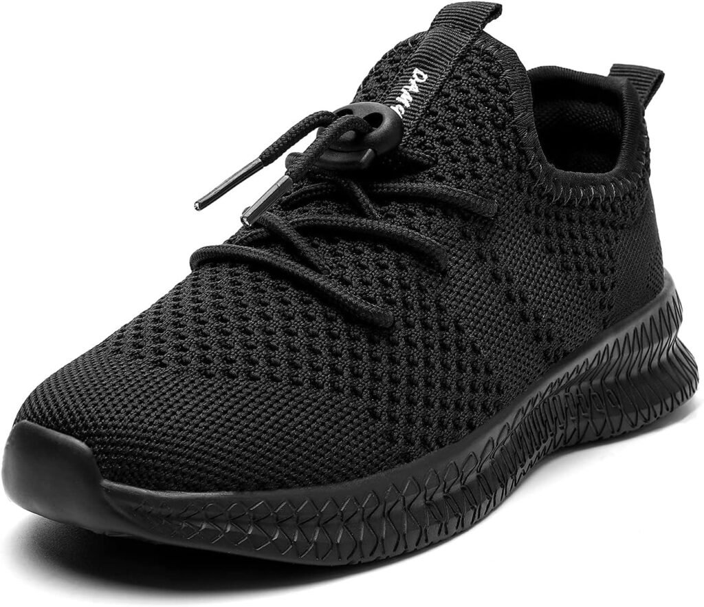 AZSDXS Boy’s & Girl’s Trainers Slip-On Kids Trainers Outdoor Sports Kids Shoes Running Tennis Sneakers Non Slip Athletic Shoes PE Trainers