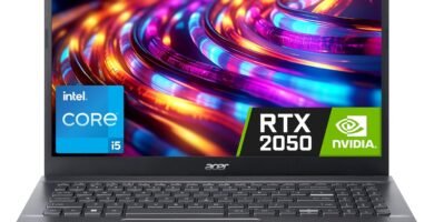 Acer Aspire 5 A515-57G Laptop – Intel Core i5-1235U, 16GB, 512GB SSD, NVIDIA GeForce RTX 2050 4G, 15.6″ Full HD, Windows 11, Iron