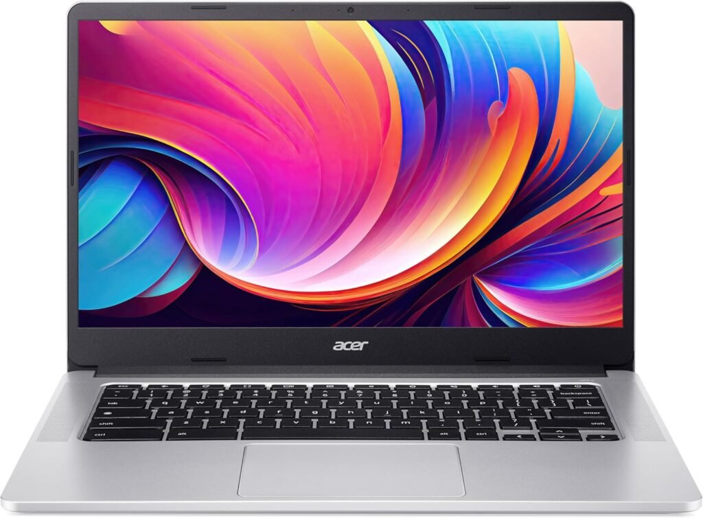 Acer Chromebook 314 CB314-3H Laptop – Intel Celeron N4500, 4GB, 64GB eMMC, Integrated Graphics, 14″ Full HD, Google Chrome OS, Silver