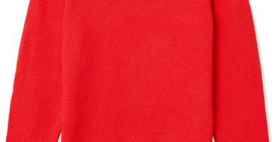 Amazon Essentials Men’s Long-Sleeve Soft Touch V-Neck Jumper