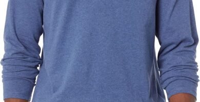 Amazon Essentials Men’s Regular-Fit Long-Sleeved Henley Shirt (Available in Big & Tall)