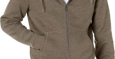 Amazon Essentials Men’s Sherpa-Lined Full-Zip Fleece Hoodie