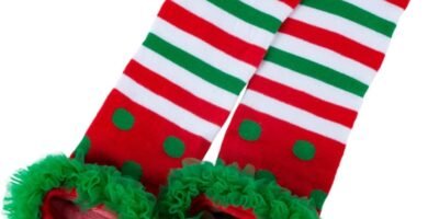 Amosfun 1 Pair Baby Socks Sock Covers Boots Christmas Leg Socks Boot Cover Socks Leg Cover Socks Baby Holiday Leg Warmers Foot Cover Socks Xmas Elf Socks Spandex Newborn Shoe Cover Toddler Amosfun 1 Pair Baby Socks Sock Covers Boots Christmas Leg Socks Boot Cover Socks Leg Cover Socks Baby Holiday Leg Warmers Foot Cover Socks Xmas Elf Socks Spandex Newborn Shoe Cover Toddler