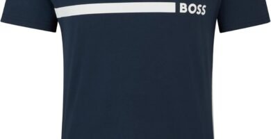 BOSS Men’s T-Shirt Rn Slim Fit Beach
