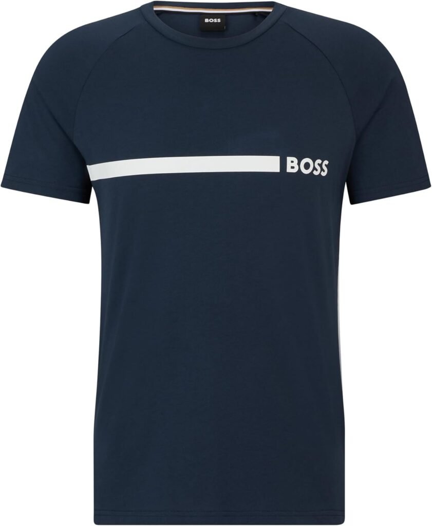BOSS Men’s T-Shirt Rn Slim Fit Beach