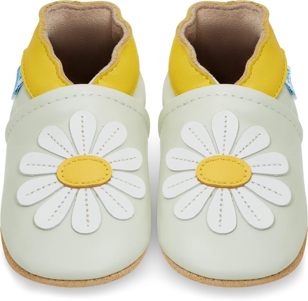 Baby Shoes with Soft Sole – Baby Girl Shoes – Baby Boy Shoes – Leather Toddler Shoes – Baby Walking Shoes
