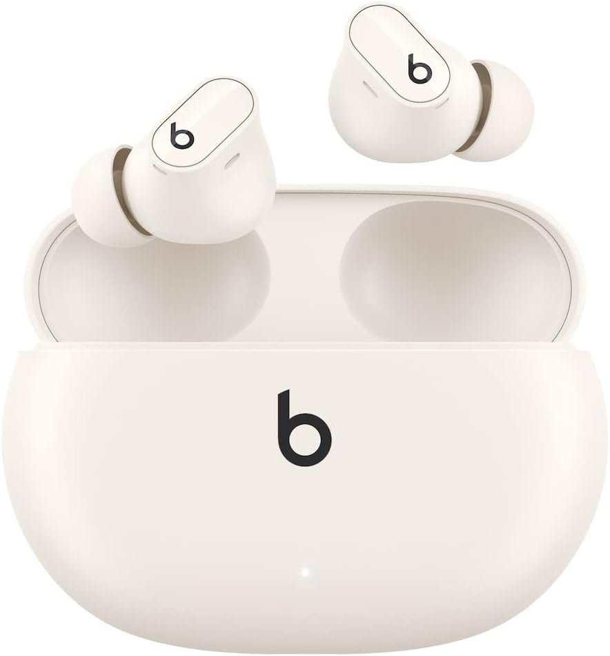 Beats Studio Buds + | True Wireless Noise Cancelling Earbuds, Enhanced Apple & Android Compatibility, Built-in Microphone, Sweat-Resistant Bluetooth Headphones, Spatial Audio – Ivory Beats Studio Buds + | True Wireless Noise Cancelling Earbuds, Enhanced Apple & Android Compatibility, Built-in Microphone, Sweat-Resistant Bluetooth Headphones, Spatial Audio – Ivory