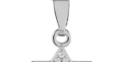 Big Star of David with stones 2, Stainless steel with silver plating, Zirconia Big Star of David with stones 2, Stainless steel with silver plating, Zirconia