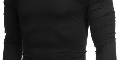 COOFANDY Men’s Turtleneck Jumpers Long Sleeve Roll Neck Tops for Men Basic High Neck T Shirts Lightweight Turtle Neck Sweater Pullover