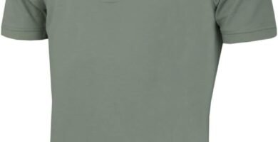 Calvin Klein Mens 2024 Campus 3 Button Ribbed Collar Golf Polo Shirt