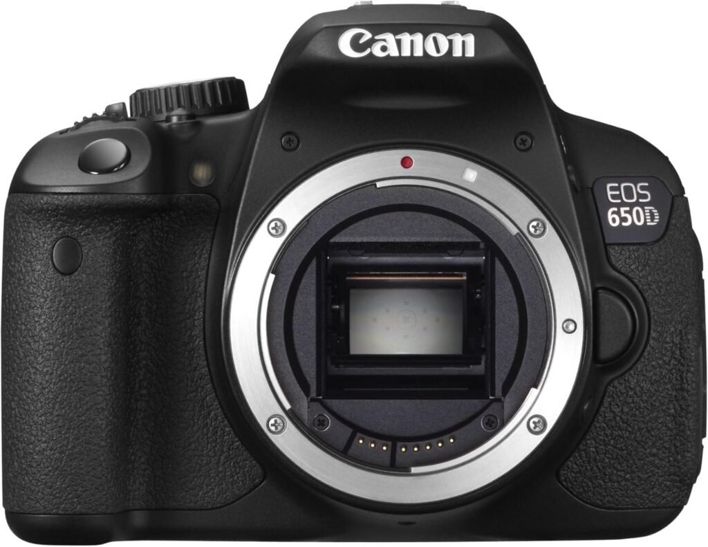 Canon EOS 650D Digital SLR Camera – Black (Body Only) (Renewed)