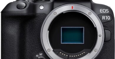 Canon EOS R10 Mirrorless Camera Body – 24.2 MP, APS-C Sensor, up to 4K 60p Video | Wi-Fi & Bluetooth | Dual Pixel CMOS AF II | Light and Compact