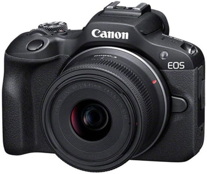 Canon Eos R100 + Canon Rf-s 18-45mm Is Stm Lens/Mirrorless Camera