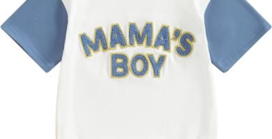 Carolilly Toddler Boy Summer Clothes Crew Neck MAMA’S BOY Fuzzy Letter Embroidery Short Sleeve Romper Baby Boys Clothing Bodysuit Summer Clothes Carolilly Toddler Boy Summer Clothes Crew Neck MAMA’S BOY Fuzzy Letter Embroidery Short Sleeve Romper Baby Boys Clothing Bodysuit Summer Clothes