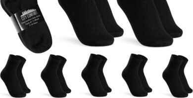 CityComfort Boys Calf Socks, Soft Breathable Teenagers and Kids Socks Pack of 12 CityComfort Boys Calf Socks, Soft Breathable Teenagers and Kids Socks Pack of 12