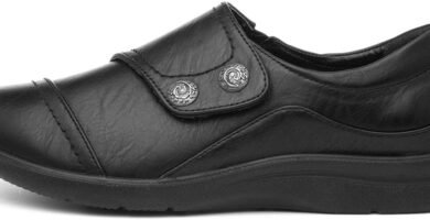 Cushion Walk Rebecca Womens Black Shoe