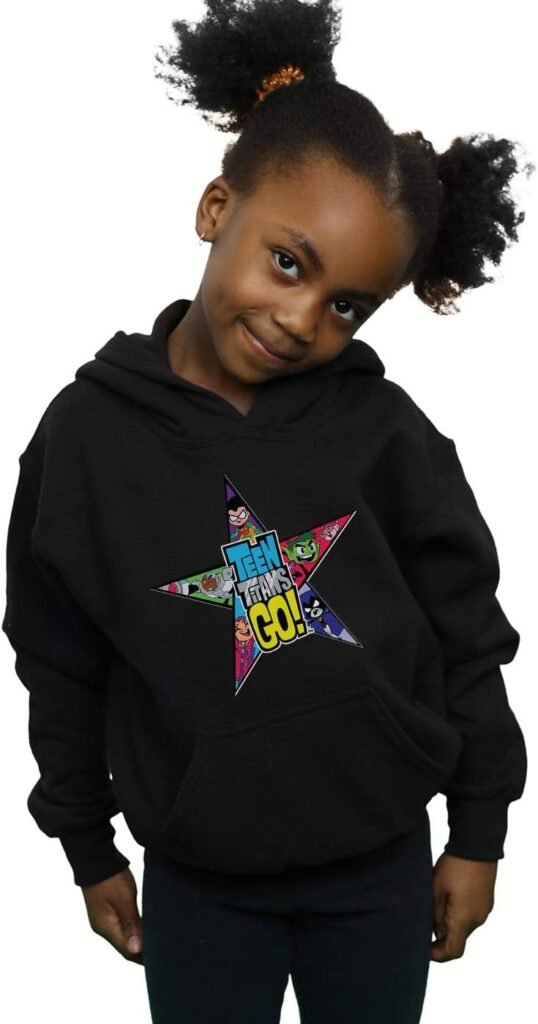 DC Comics Girls Teen Titans Go Star Logo Hoodie
