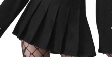 DINGJIUYAN Steampunk Skirt Pleated Mini Skirts for Women Black Pleated Mini Skirt Gothic Skirts,High Low Skirt Plus Size Skater Skirt DINGJIUYAN Steampunk Skirt Pleated Mini Skirts for Women Black Pleated Mini Skirt Gothic Skirts,High Low Skirt Plus Size Skater Skirt