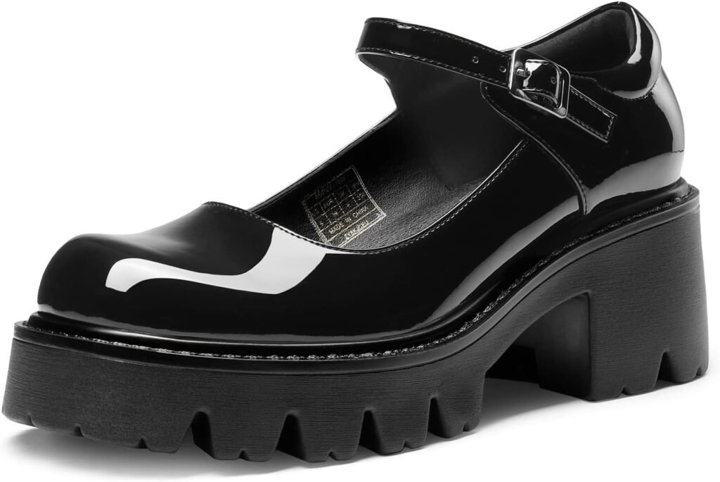 DREAM PAIRS Women’s Chunky Platform Mary Janes Shoes Buckle Strap Round Toe Flats Shallow Mouth Japanese Sweet Lolita Princess Shoes SDPU2346W-NEW-E DREAM PAIRS Women’s Chunky Platform Mary Janes Shoes Buckle Strap Round Toe Flats Shallow Mouth Japanese Sweet Lolita Princess Shoes SDPU2346W-NEW-E