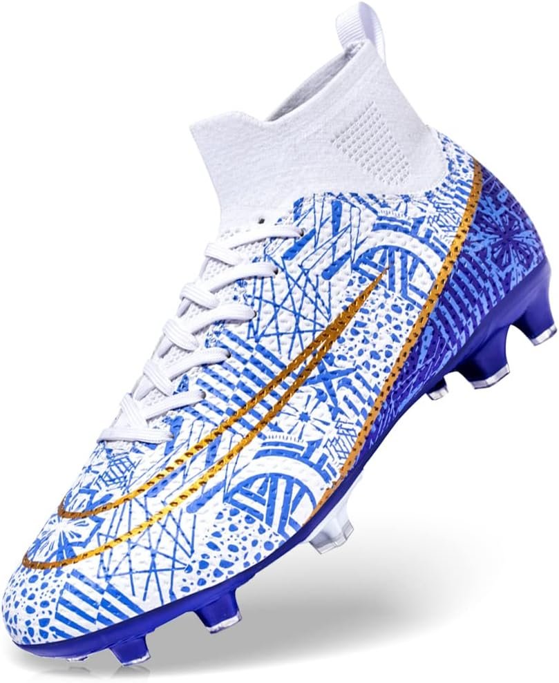 DimaiGlobal Football Boots Men’s High-Top Spikes Outdoor Astro Turf Trainers Boys Cleats Professional Competition Athletics Sneakers Teenager Breathable Soccer Shoes Unisex DimaiGlobal Football Boots Men’s High-Top Spikes Outdoor Astro Turf Trainers Boys Cleats Professional Competition Athletics Sneakers Teenager Breathable Soccer Shoes Unisex