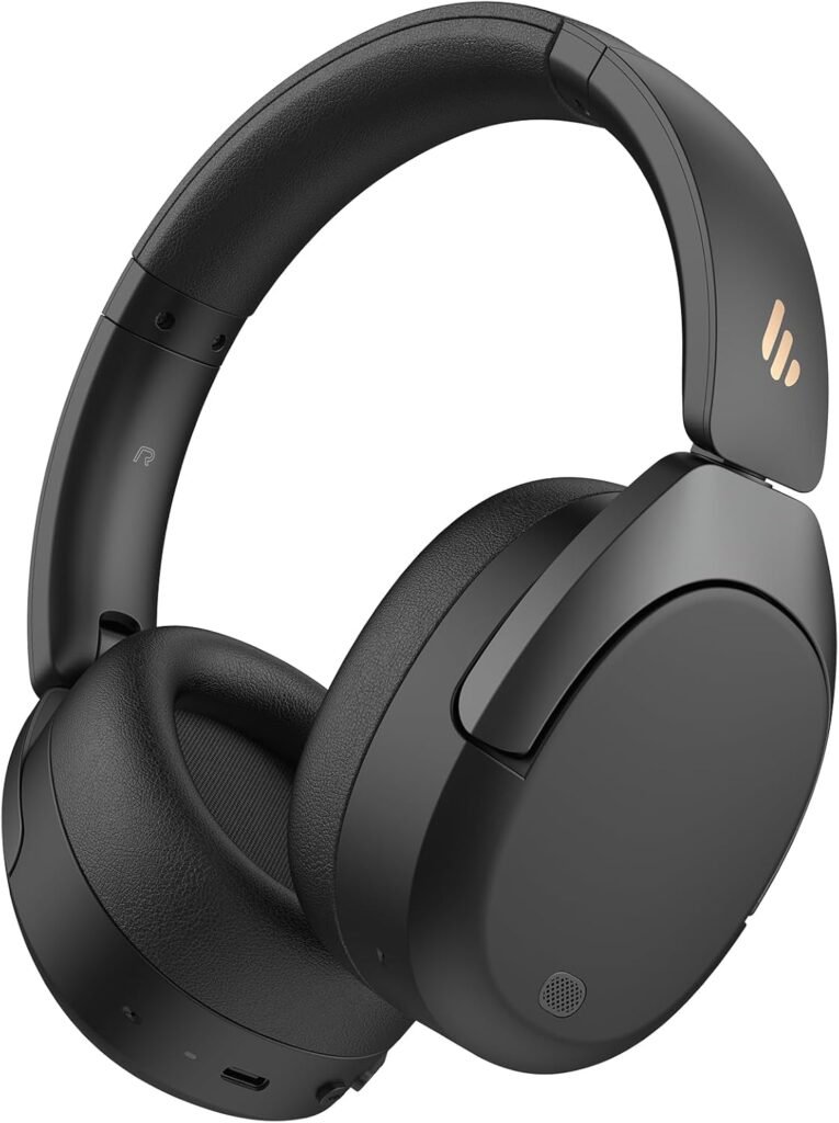 Edifier W830NB Wireless Over Ear Headphones with -45 dB ANC, 94 Hours Battery, LDAC Hi-Res Sound, Spatial Audio, Quick Charge, Bluetooth V5.4 – Black Edifier W830NB Wireless Over Ear Headphones with -45 dB ANC, 94 Hours Battery, LDAC Hi-Res Sound, Spatial Audio, Quick Charge, Bluetooth V5.4 – Black