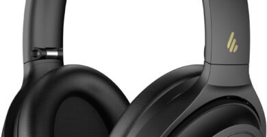 Edifier WH700NB Active Noise Cancelling Headphones – 68H Playtime – AI Call Noise Cancellation – Dual Device Connection – Lightweight & Foldable Design – Fast Charge – Bluetooth 5.3 – Black