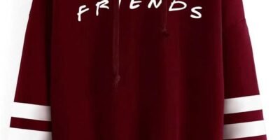 Elehui Fashion Casual Friend Sweatshirt Hoodie Friend TV Show Merchandise Women Graphic Hoodies Pullover Funny Hooded Sweater Tops Clothes