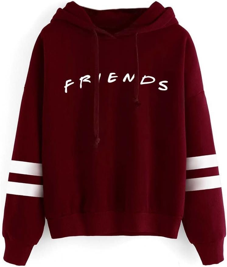 Elehui Fashion Casual Friend Sweatshirt Hoodie Friend TV Show Merchandise Women Graphic Hoodies Pullover Funny Hooded Sweater Tops Clothes Elehui Fashion Casual Friend Sweatshirt Hoodie Friend TV Show Merchandise Women Graphic Hoodies Pullover Funny Hooded Sweater Tops Clothes