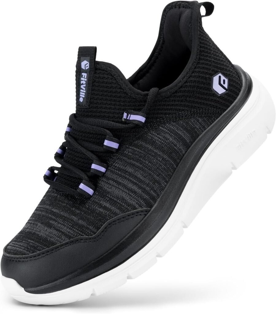FitVille Womens Wide Trainers Athletic Mesh Walking Shoes Lightweight Comfortable Running Shoes FitVille Womens Wide Trainers Athletic Mesh Walking Shoes Lightweight Comfortable Running Shoes