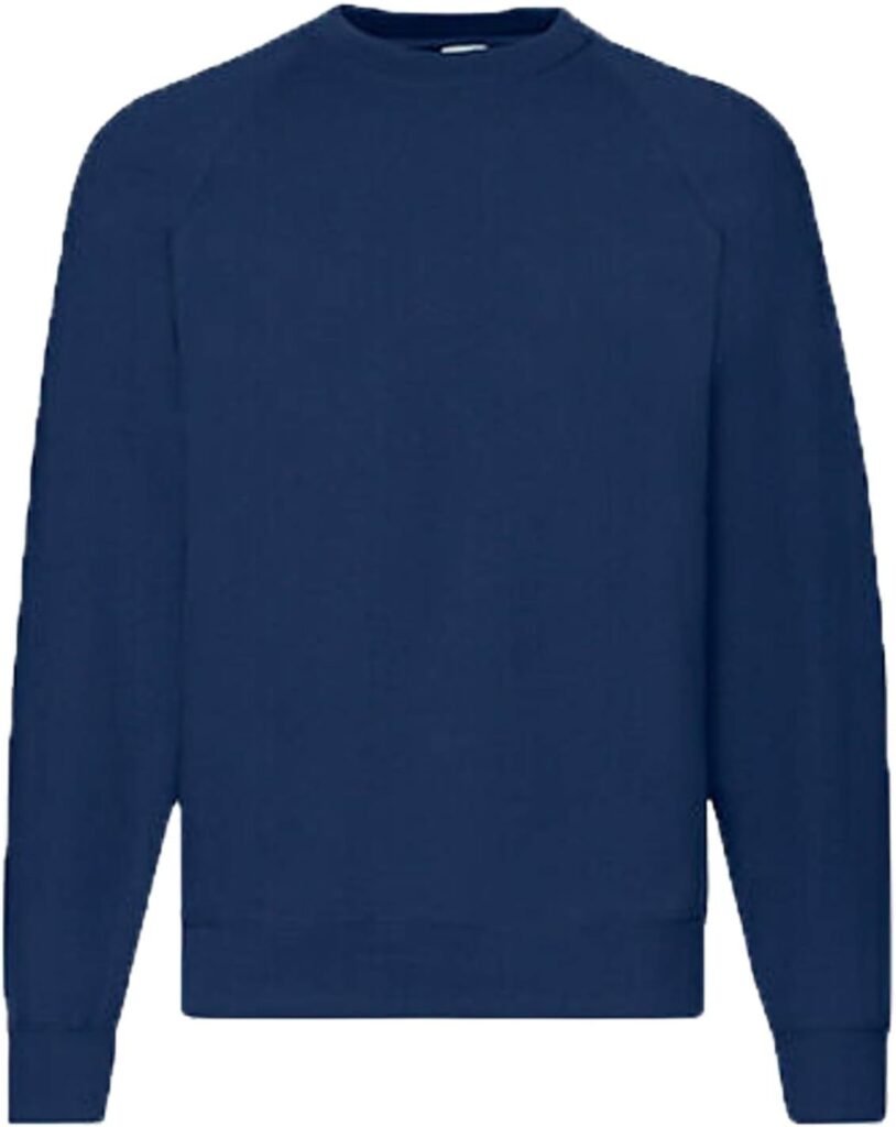 Fruit of the Loom Men’s Raglan Sweatshirt, Opaque