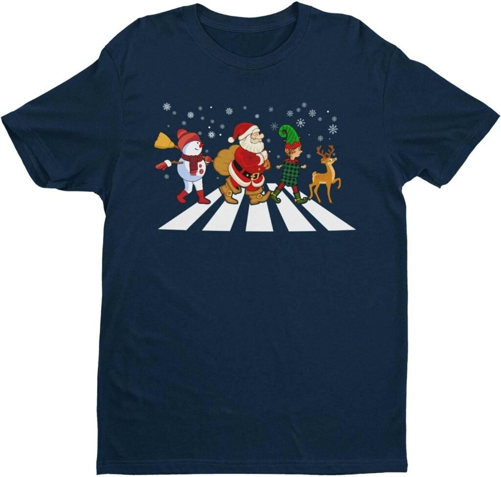 Galaxy Tees Mens Funny Christmas Road T Shirt Galaxy Tees Mens Funny Christmas Road T Shirt