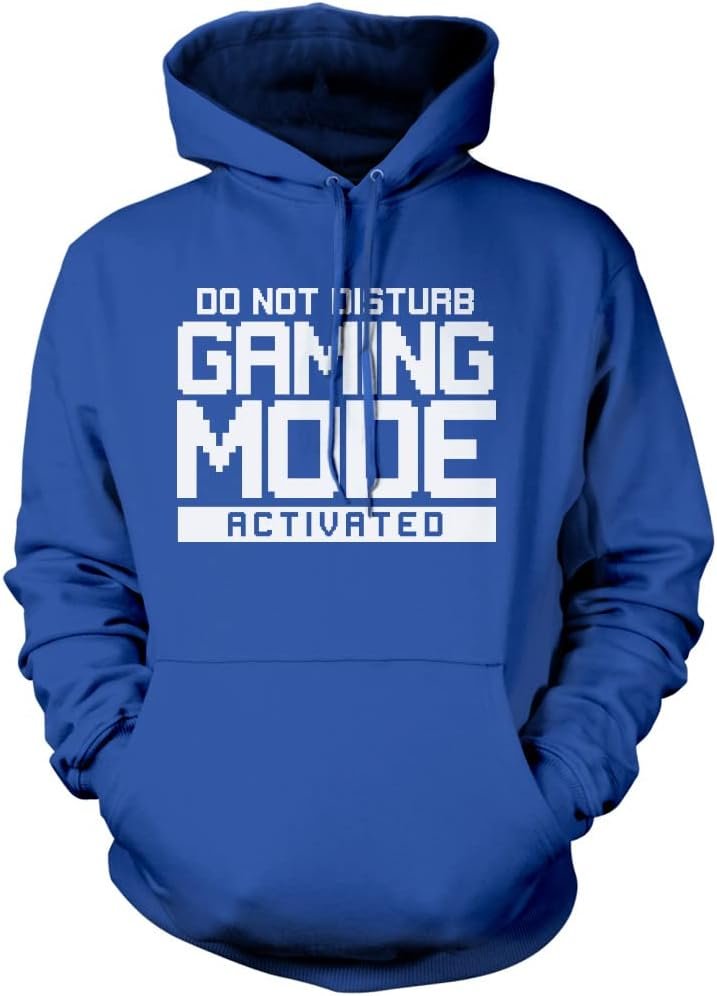 Gaming Hoodie – Do Not Disturb Gaming Mode Activated Unisex Adults, Kids and Teen Hoodie For Gamer Games Addict Stuff Accessories