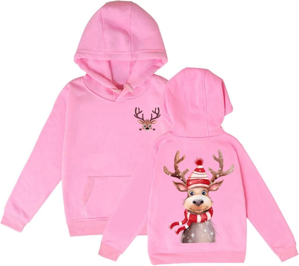 Girls Clothes 14-15 Years Old 10 Year Old Girl Clothes Girls Hoodies 9-10 Years Girls Oversized Hoodie Christmas For Girls 4-5 For Older Teenage Girls Kids Oversized Hoodie Toddler