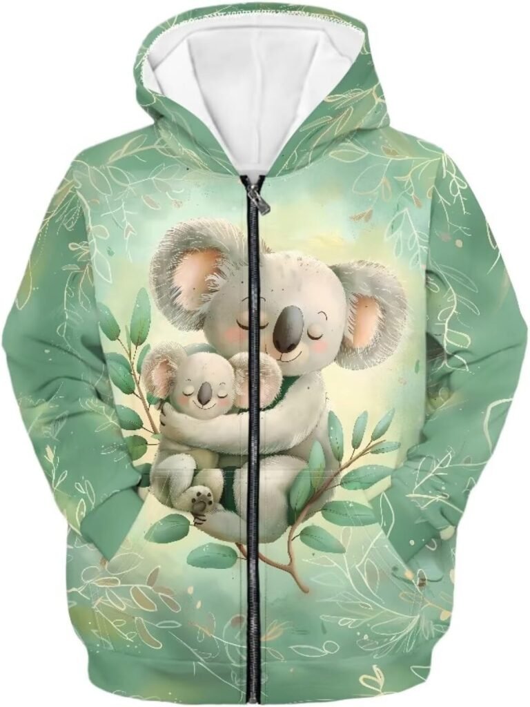 Girls Fashion Hoodies Long Sleeve Sweatshirts Zip Up Jackets Hooded with Pocket Fall Clothes Activewear Cute Teenage Zipper Hoodies