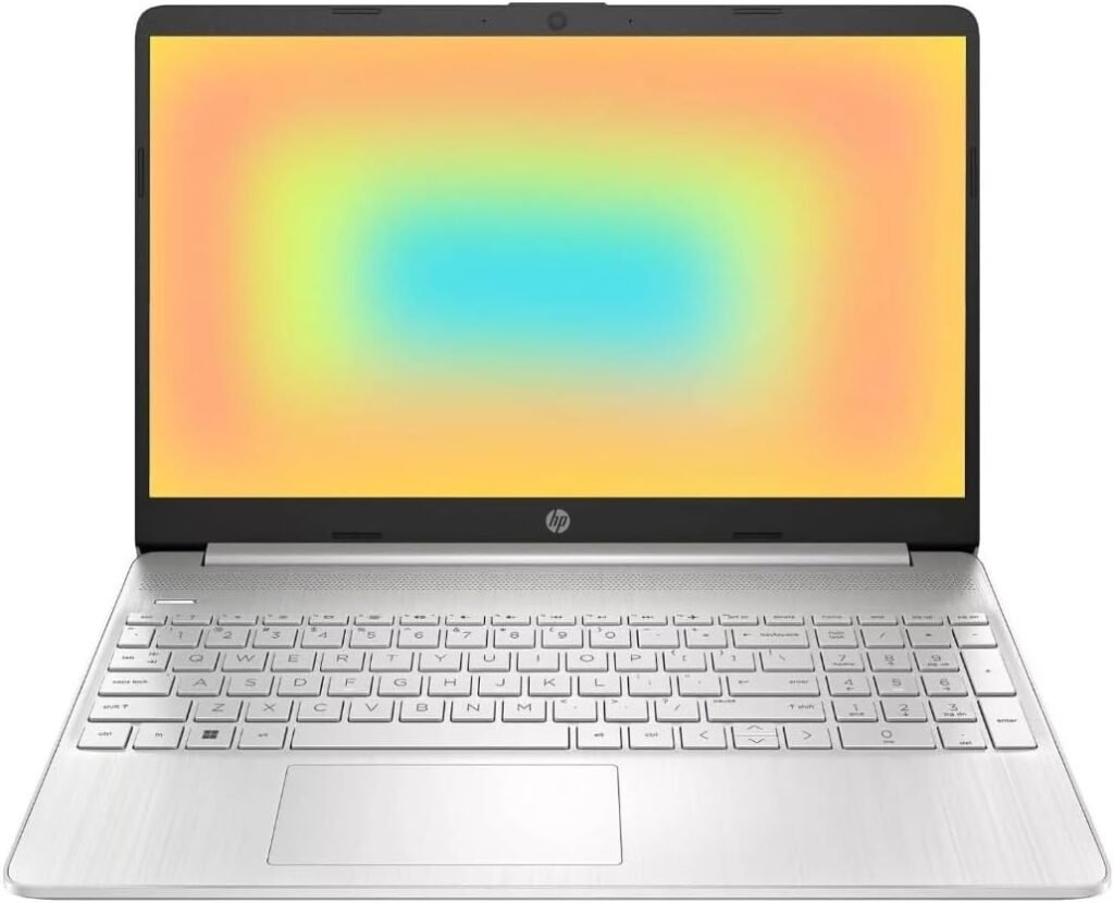 HP 15s-fq5505sa 15.6″ Laptop (Intel Core i7-1255U Processor | 8GB RAM | 512GB SSD | Full HD 16:9 Display | Windows 11 Home | Natural Silver)