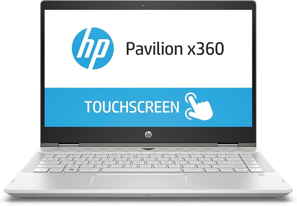 HP (4RD71EA#ABU) Pavilion x360 14-cd0508sa Full HD Touch Convertible Laptop Intel Core i5-8250U, 8GB RAM, 256GB SSD, Windows 10 Home, Mineral silver-14-inch
