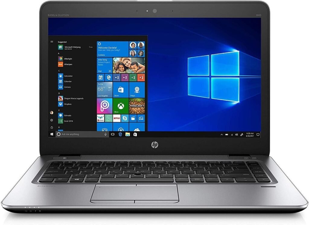 HP ELITEBOOK 840 G3 LAPTOP INTEL CORE I5-6200U 6th GEN 2.3GHZ WEBCAM 16GB RAM 256GB SSD WINDOWS 10 PRO 64BIT (Renewed)