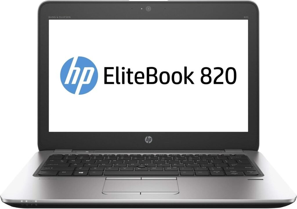 HP EliteBook 820 G3 12.5” FullHD Laptop – Core i5 6300U (4 Cores, 4.2GHz), 16GB DDR4, 512GB SSD, Intel HD Graphics 520, WiFi 11ac & BT 4.2, Windows 10 Pro – UK Keyboard layout – T9X45EA (Renewed)