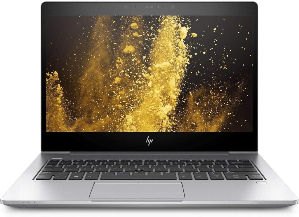 HP EliteBook 830 G5 13.3” FHD IPS Laptop –i5-8250U, 1TB SSD, 16GB DDR4, Wireless 11ac & Bluetooth 4.2, UHD Graphics 620, FREE Upgrade to Windows 11 Pro (Renewed)