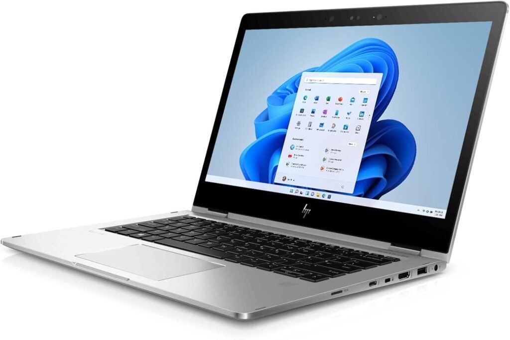 HP EliteBook x360 1030 G2, Intel Core i5-7300U, 2.60GHz, 16GB DDR4 Memory, 512GB SSD, Windows 11 (Renewed)