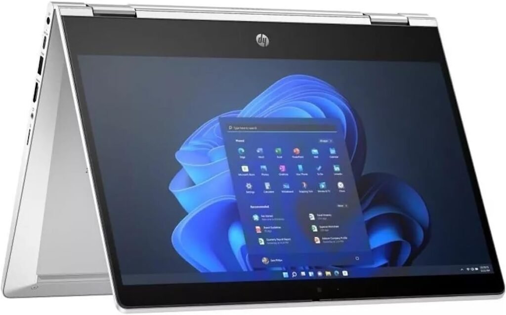 HP Pro x360 435 G10 13.3″ 2-in-1 Laptop | 13.3″ Full HD Touchscreen Display | AMD Ryzen 5-7530U | 8GB DDR4-3200MHz RAM | 256GB PCIe NVMe SSD | Silver | Windows 11 Professional