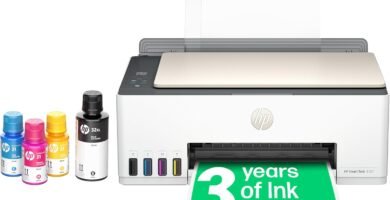 HP Smart Tank 5107 A4 Multifunctional Wi-Fi Ink Tank Printer, with up to 3 years of Ink included