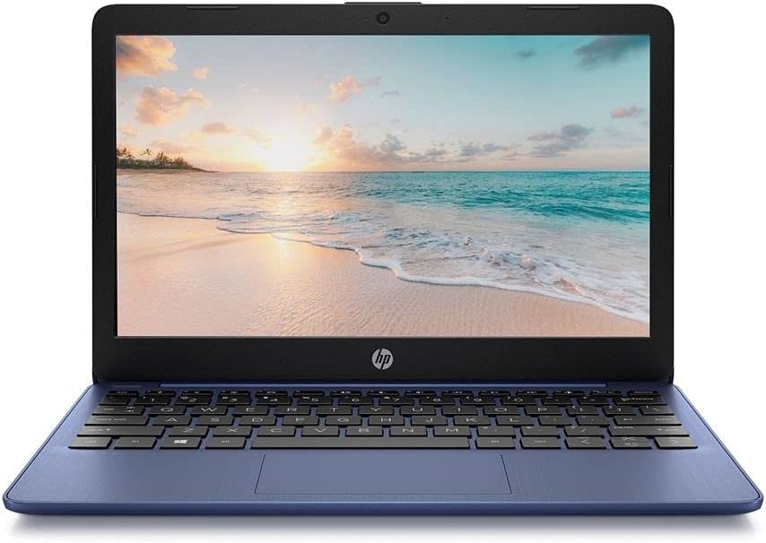 HP Stream 11-ak0513sa 11.6″ Laptop – Intel® Celeron™N4020 Processor @ 1.1GHz (up to 2.8GHz), 64GB eMMC, Microsoft 365 (1 Year Subscription Included) , Blue